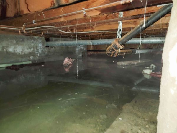 Crawlspace Water Restoration in Avon